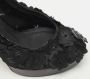 Chanel Vintage Pre-owned Fabric heels Black Dames - Thumbnail 7