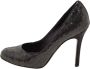 Chanel Vintage Pre-owned Fabric heels Black Dames - Thumbnail 2