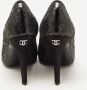 Chanel Vintage Pre-owned Fabric heels Black Dames - Thumbnail 6