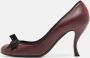 Chanel Vintage Pre-owned Fabric heels Brown Dames - Thumbnail 2