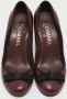 Chanel Vintage Pre-owned Fabric heels Brown Dames - Thumbnail 3