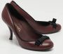 Chanel Vintage Pre-owned Fabric heels Brown Dames - Thumbnail 4