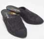 Chanel Vintage Pre-owned Fabric mules Black Dames - Thumbnail 4