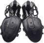 Chanel Vintage Pre-owned Fabric sandals Black Dames - Thumbnail 5