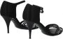 Chanel Vintage Pre-owned Fabric sandals Black Dames - Thumbnail 3