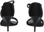 Chanel Vintage Pre-owned Fabric sandals Black Dames - Thumbnail 5