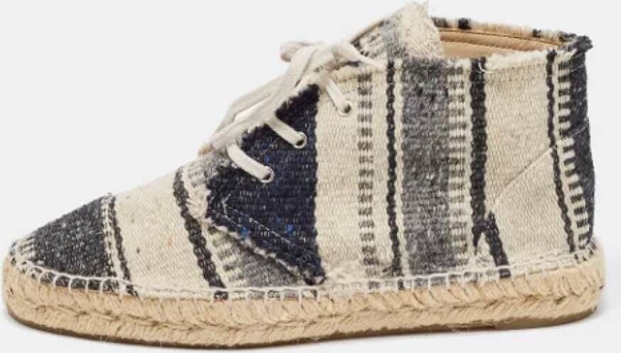 Chanel Vintage Pre-owned Fabric sneakers Black Dames
