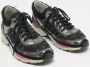 Chanel Vintage Pre-owned Fabric sneakers Black Dames - Thumbnail 4