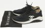 Chanel Vintage Pre-owned Fabric sneakers Black Dames - Thumbnail 8