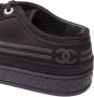 Chanel Vintage Pre-owned Fabric sneakers Black Dames - Thumbnail 2