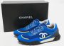 Chanel Vintage Pre-owned Fabric sneakers Blue Dames - Thumbnail 7