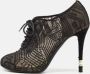 Chanel Vintage Pre-owned Lace boots Brown Dames - Thumbnail 2
