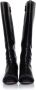 Chanel Vintage Pre-owned Leather boots Black Dames - Thumbnail 4