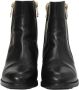 Chanel Vintage Pre-owned Leather boots Black Dames - Thumbnail 2