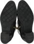 Chanel Vintage Pre-owned Leather boots Black Dames - Thumbnail 6