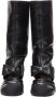 Chanel Vintage Pre-owned Leather boots Black Dames - Thumbnail 3