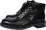 Chanel Vintage Pre-owned Leather boots Black Dames - Thumbnail 3