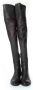 Chanel Vintage Pre-owned Leather boots Black Dames - Thumbnail 5