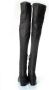 Chanel Vintage Pre-owned Leather boots Black Dames - Thumbnail 6