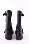 Chanel Vintage Pre-owned Leather boots Black Dames - Thumbnail 2