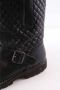Chanel Vintage Pre-owned Leather boots Black Dames - Thumbnail 4