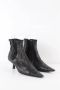 Chanel Vintage Pre-owned Leather boots Black Dames - Thumbnail 3