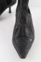 Chanel Vintage Pre-owned Leather boots Black Dames - Thumbnail 4
