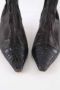 Chanel Vintage Pre-owned Leather boots Black Dames - Thumbnail 6