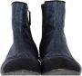 Chanel Vintage Pre-owned Leather boots Blue Dames - Thumbnail 2
