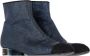 Chanel Vintage Pre-owned Leather boots Blue Dames - Thumbnail 4