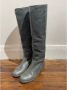 Chanel Vintage Pre-owned Leather boots Gray Dames - Thumbnail 5