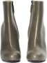 Chanel Vintage Pre-owned Leather boots Gray Dames - Thumbnail 3