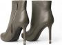 Chanel Vintage Pre-owned Leather boots Gray Dames - Thumbnail 7