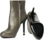 Chanel Vintage Pre-owned Leather boots Gray Dames - Thumbnail 9