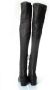 Chanel Vintage Pre-owned Leather boots Gray Dames - Thumbnail 5