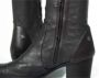 Chanel Vintage Pre-owned Leather boots Gray Dames - Thumbnail 6