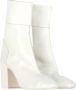 Chanel Vintage Pre-owned Leather boots White Dames - Thumbnail 4