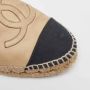 Chanel Vintage Pre-owned Leather espadrilles Beige Dames - Thumbnail 7