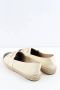 Chanel Vintage Pre-owned Leather espadrilles Beige Dames - Thumbnail 4