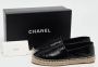 Chanel Vintage Pre-owned Leather espadrilles Black Dames - Thumbnail 9