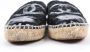 Chanel Vintage Pre-owned Leather espadrilles Black Dames - Thumbnail 3