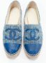 Chanel Vintage Pre-owned Leather espadrilles Blue Dames - Thumbnail 2