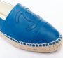 Chanel Vintage Pre-owned Leather espadrilles Blue Dames - Thumbnail 7