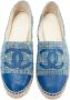 Chanel Vintage Pre-owned Leather espadrilles Blue Dames - Thumbnail 2