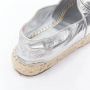 Chanel Vintage Pre-owned Leather espadrilles Gray Dames - Thumbnail 8