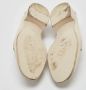 Chanel Vintage Pre-owned Leather flats Beige Dames - Thumbnail 4