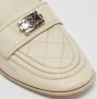 Chanel Vintage Pre-owned Leather flats Beige Dames - Thumbnail 5