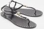 Chanel Vintage Pre-owned Leather flats Black Dames - Thumbnail 4