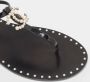 Chanel Vintage Pre-owned Leather flats Black Dames - Thumbnail 7