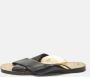 Chanel Vintage Pre-owned Leather flats Black Dames - Thumbnail 2
